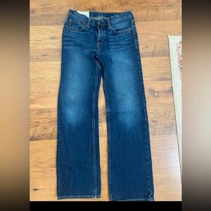 Abercrombie Kids Dark Blue Straight Jeans